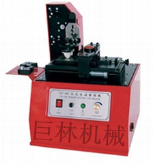 TDY-380臺式電動(dòng)方盤(pán)油墨印碼機  
