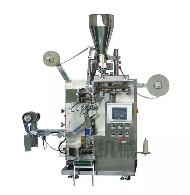 內外袋袋泡茶包裝機帶標帶線(xiàn)  